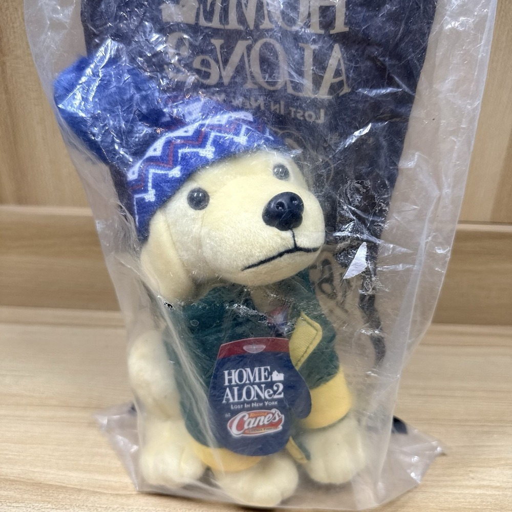 Raising Canes HOME ALONE 2 PLUSH Kevin Lost in New York Stuffed Toy Dog‎ 2017